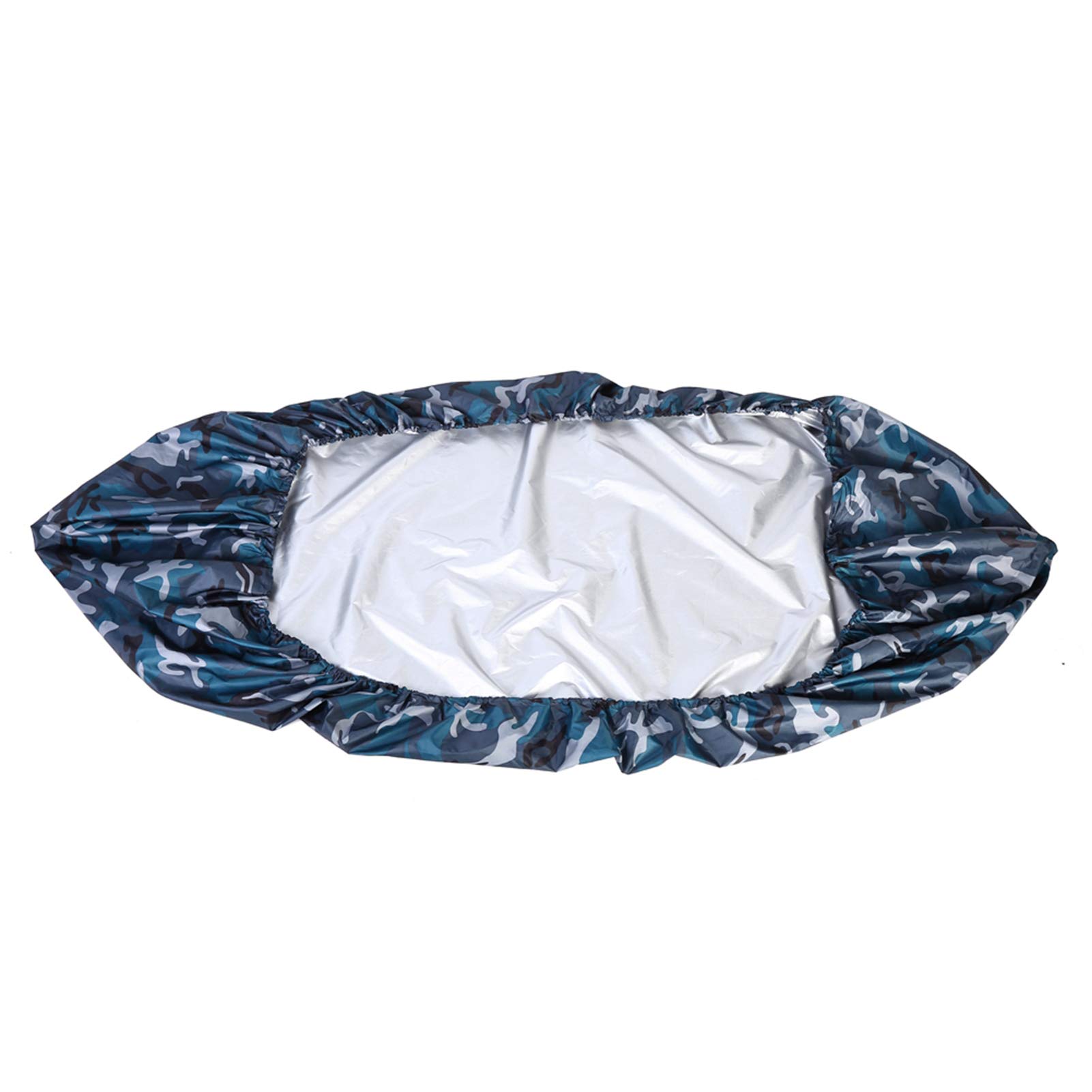 Waterdichte kajak kano hoes voor outdoor opslag kajak accessoires 420d stofkap uv-bescherming sunblock schild voor vissersboot/kajak/kano grijs,Fit 5.1m to 5.5m kayak