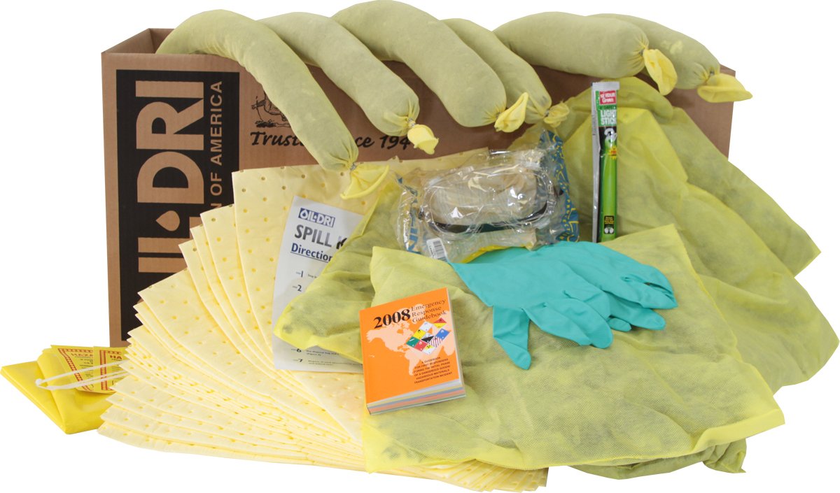 Oil-Dri L90894R 20 gallon Hazardous Material Spill Kit Refill Pak
