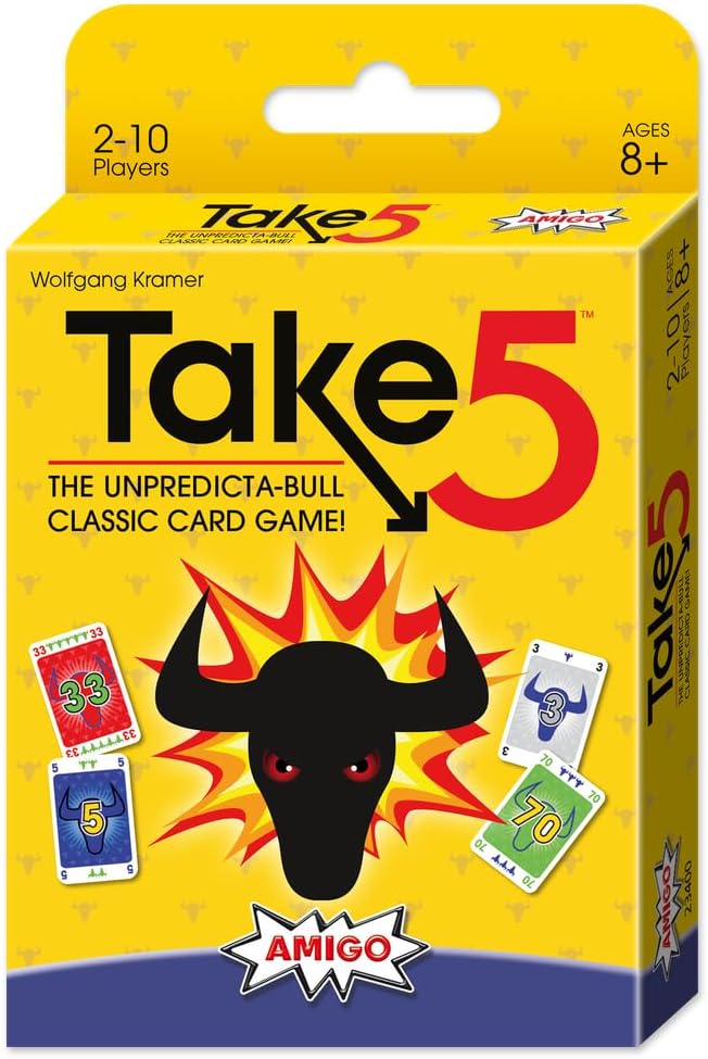 Take 5 Card Games Adults and Kids 210 Players Card Games for