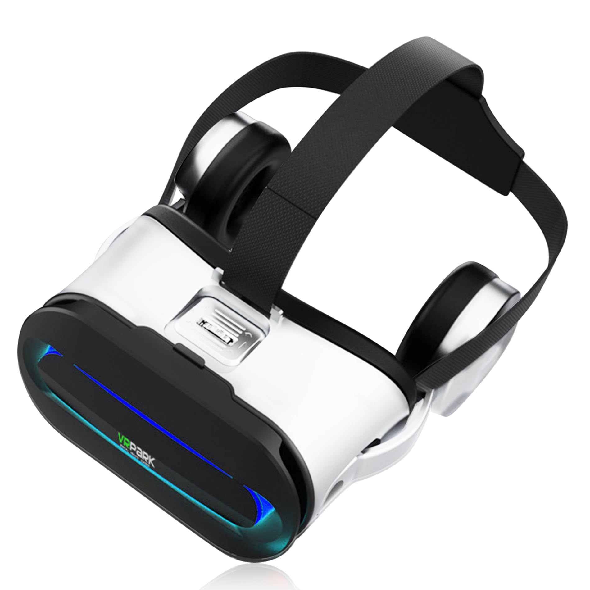 LIUBO VRゴーグル Bluetoothイヤホン一体型 スマホ対応 120°…