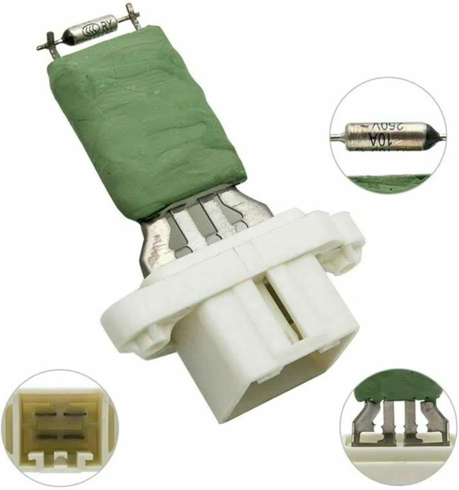 para Fiesta para Y Mondeo (1325972, 1206927, 1253185, 4 Pines). Módulo De Resistencia del Motor del Ventilador del Calentador del Automóvil.