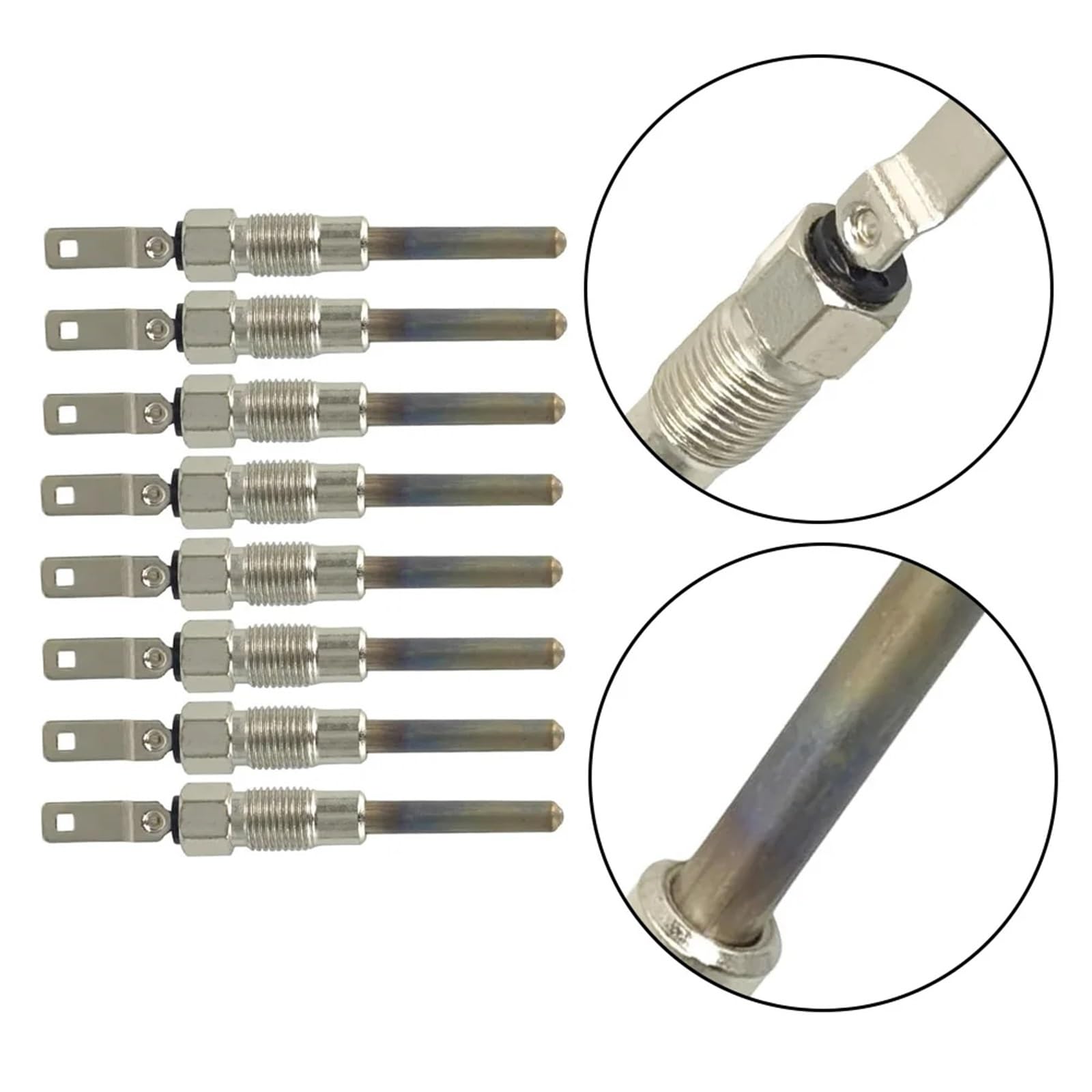 Bujías precalentamiento Compatible con Chevrolet C1500 para Suburban 1995 1996 1997 1998 1999 Bujía precalentamiento calentador auxiliar estacionamiento automático 12563554 0250202126