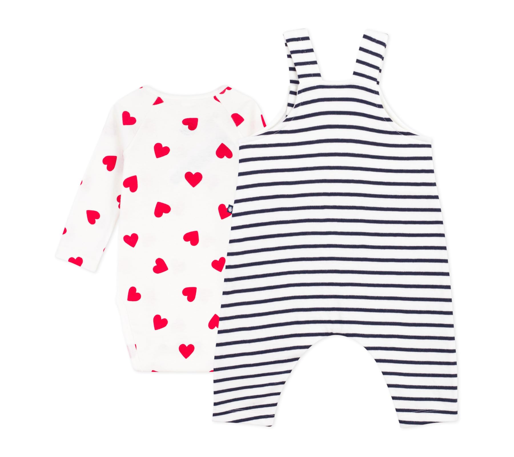Petit Bateau Abbigliamento Giorno Misto Bambino, MARSHMALLOW/SMOKING, 0 mesi