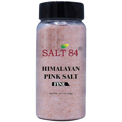 Salt 84 Salero rosa de 12.49 onzas cada uno 9.36 libras en total, 12 unidades