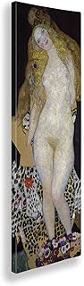 Giallobus - Quadro - Gustav Klimt - Adamo ed Eva - Tela Canvas - 50x150 - Pronto da Appendere - Quadri Moderni per la casa