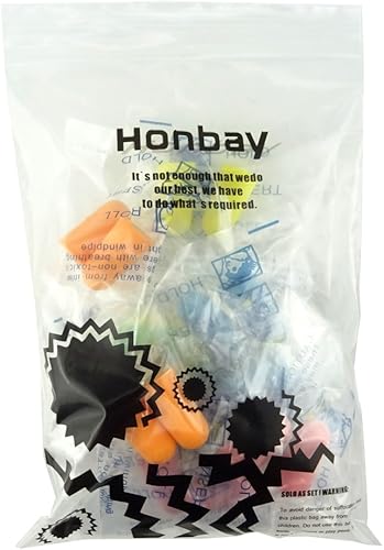 Miniatura 7 de Honbay 10 pares de 20 tapones para los oídos de espuma suave que se adaptan perfectamente a tus oídos, protección auditiva para dormir, ronquidos,