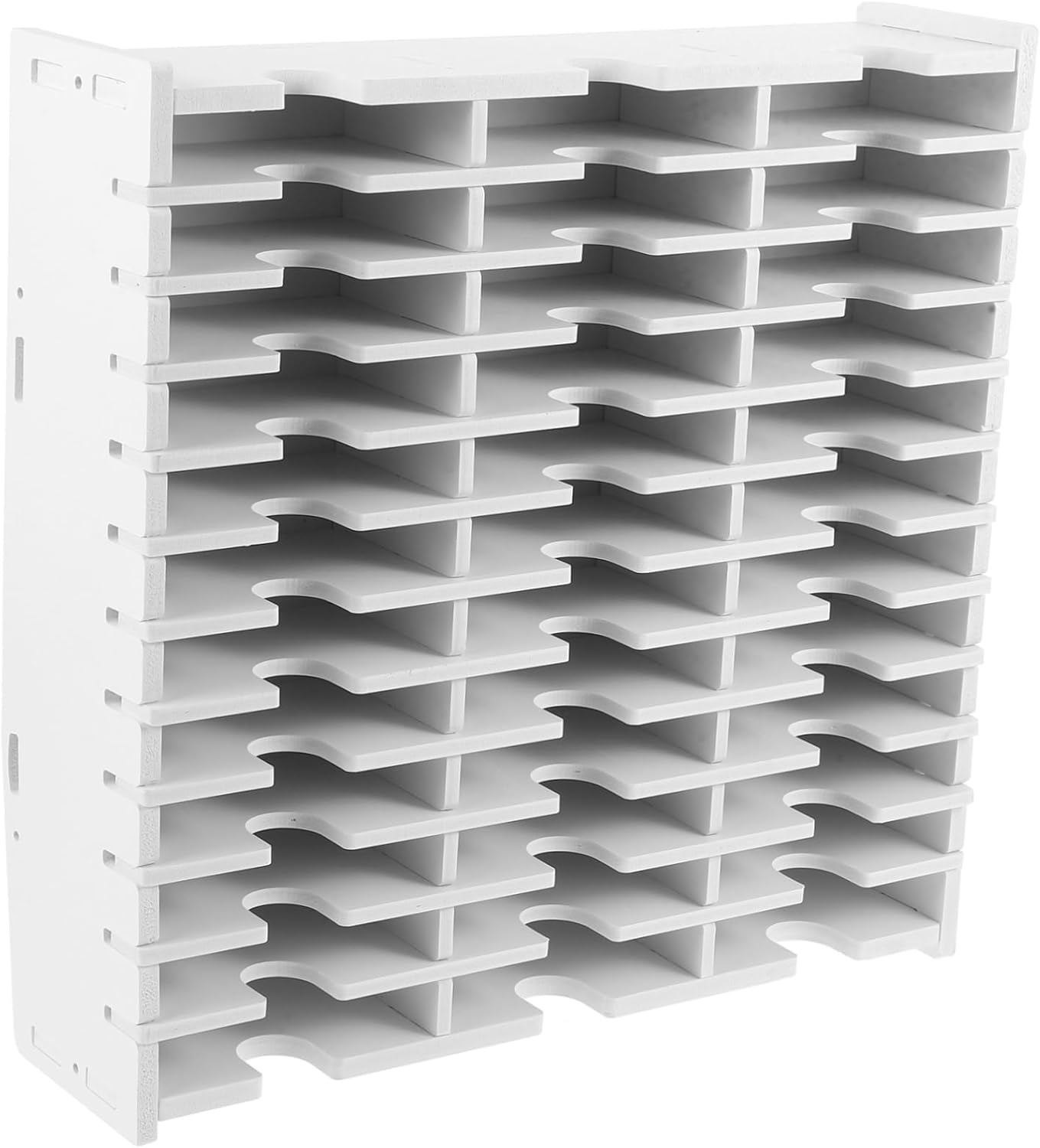 Multi-grid Cd Holder and Inkpad Storage Box Compartments for Cd Dvd Remote Control and Coin Organization Material for Home and Office Use