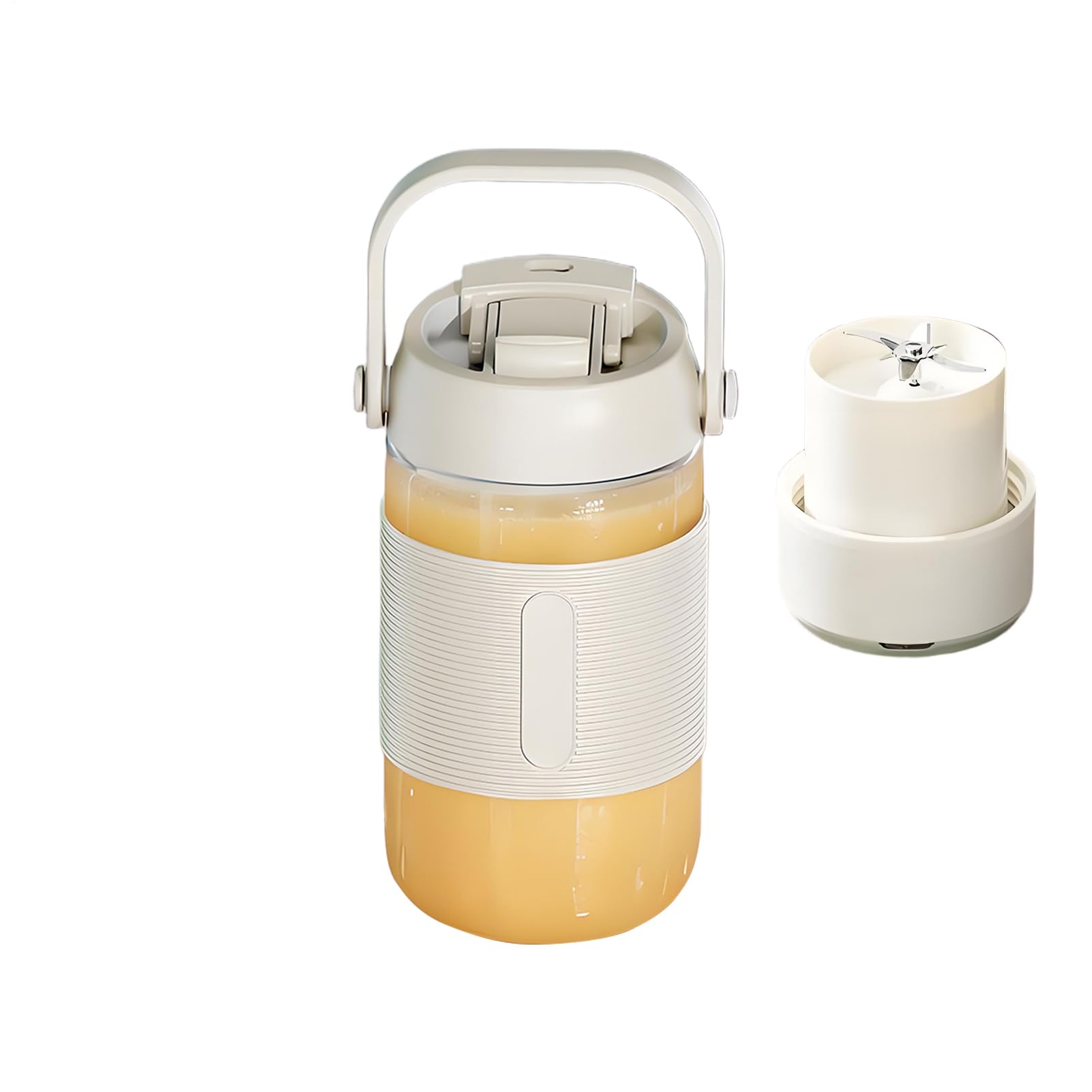 Extracteur de jus sans fil avec presse-fruits à froid compact
