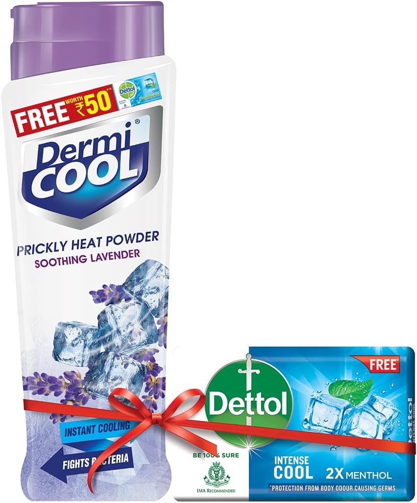 Dermi Cool Lavender Prickly Heat Powder (150g)