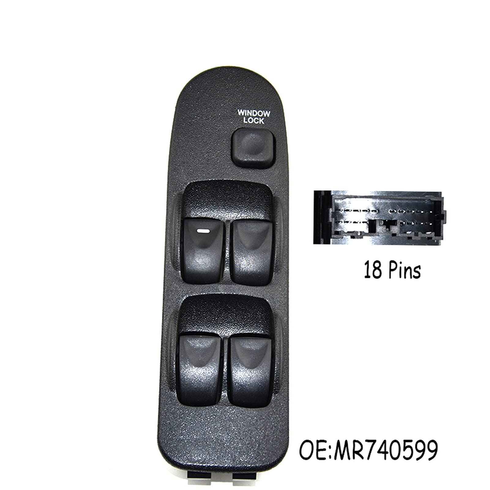 LÈVE-VITRE ÉLECTRIQUE INTERRUPTEUR VR Arrière Gauche Droite Pour BMW 5er E39 EUR 14,02 - FR