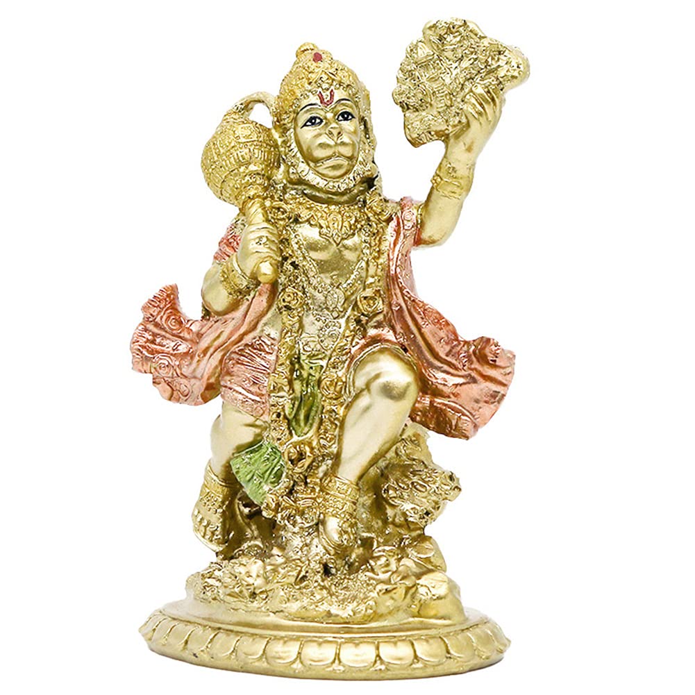 Buy Hindu God Flying Hanuman Statue Small Indian Idol Hanuman Murti