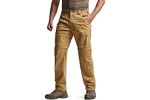 Convertible Tactical Pants: Adventure-Ready Hiking Essential