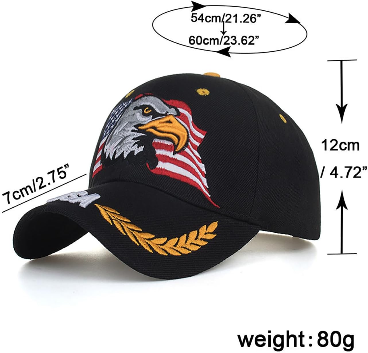 American Flag Hat for Men or Women - Image 6