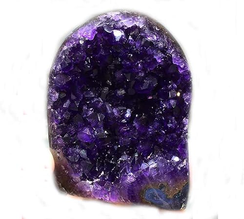 Miniatura 4 de Racimo de cristal de amatista natural de Uruguay 1 (una) piedra grande para cristales curativos para reiki decoración del hogar, 21.16-24.69 oz