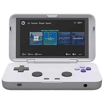 【ほぼ新品】Retroid Pocket Flip2 グレー 16bit カラー ほぼ新品】Retroid Pocket Flip2 グレー 16bit カラー Retroid