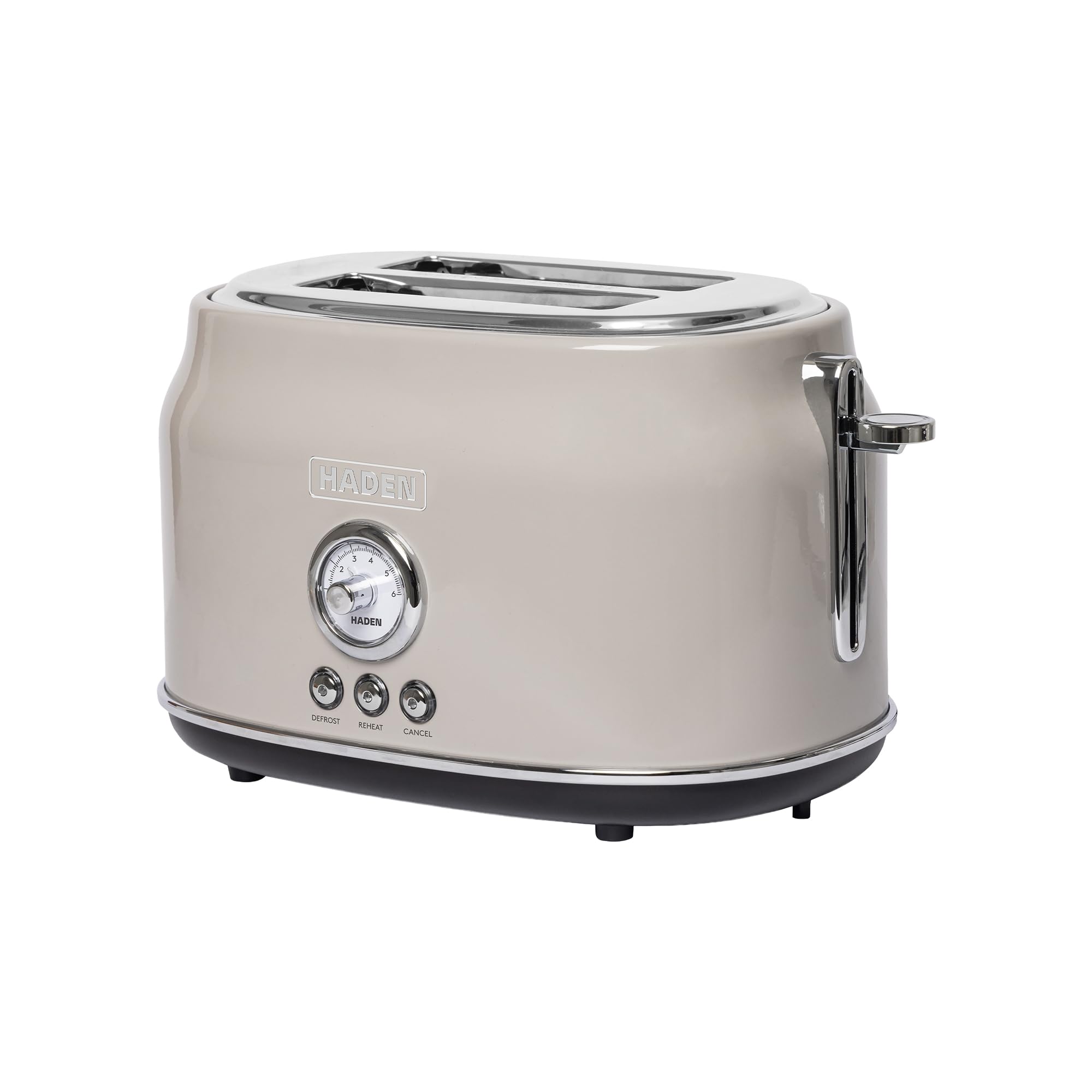 トースターRetroシルバー Amazon.com: Haden Dorset 2 Slice Wide Slot Stainless Steel Toaster