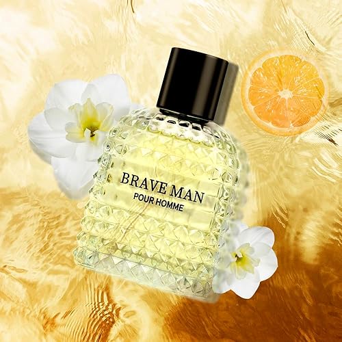 Miniatura 4 de Brave Man - Perfume natural para hombre Brave Man Pour Homme para hombre Eau de Parfum Colonia para hombres, gran sabor natural para uso diario,