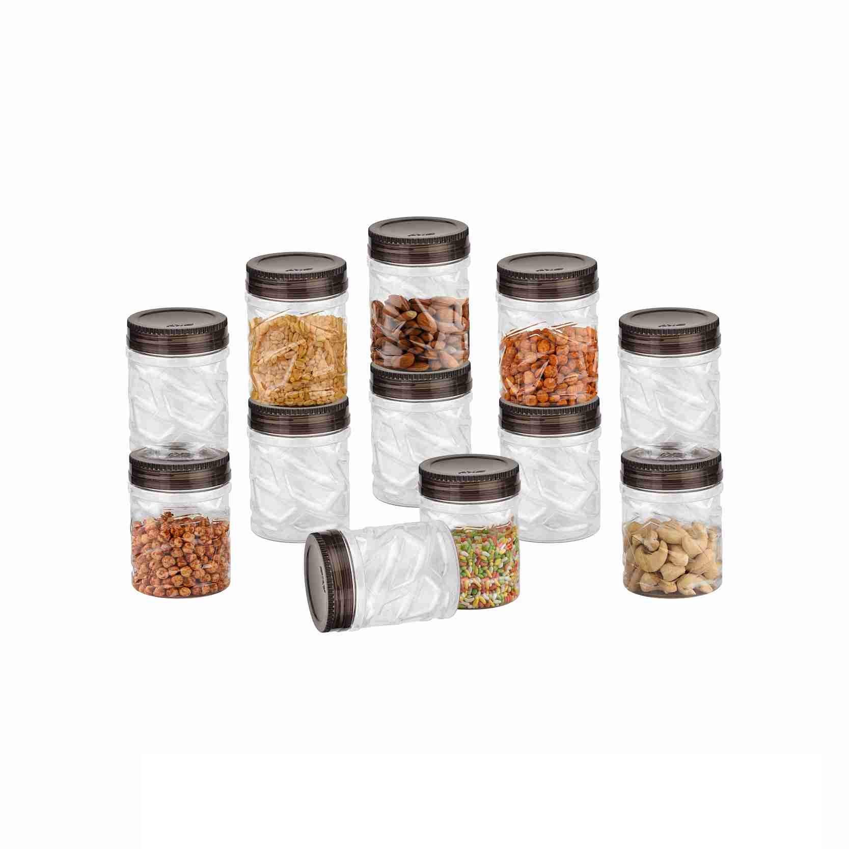 Sky Lexus Celebration 12 Pcs Storage Container Set for Kitchen (12pcs -300ml), (Grey) (B08DD8WR21) Amazon Price History, Amazon Price Tracker