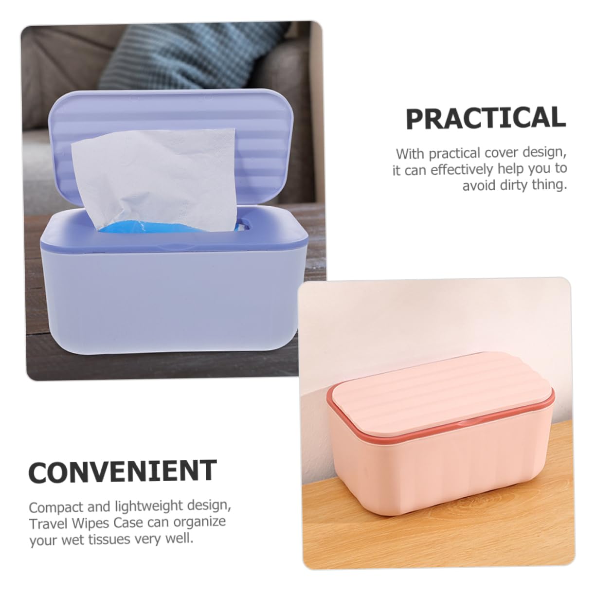 Ciieeo 4 Sätze Wandmontierte Und Tragbare Tissue Box Für Trockene Tücher Und Feuchttücher Praktischer Spender Für Tisch Und Wand Langlebigem Für Zuhause Und Unterwegs 2 Stücke * 4