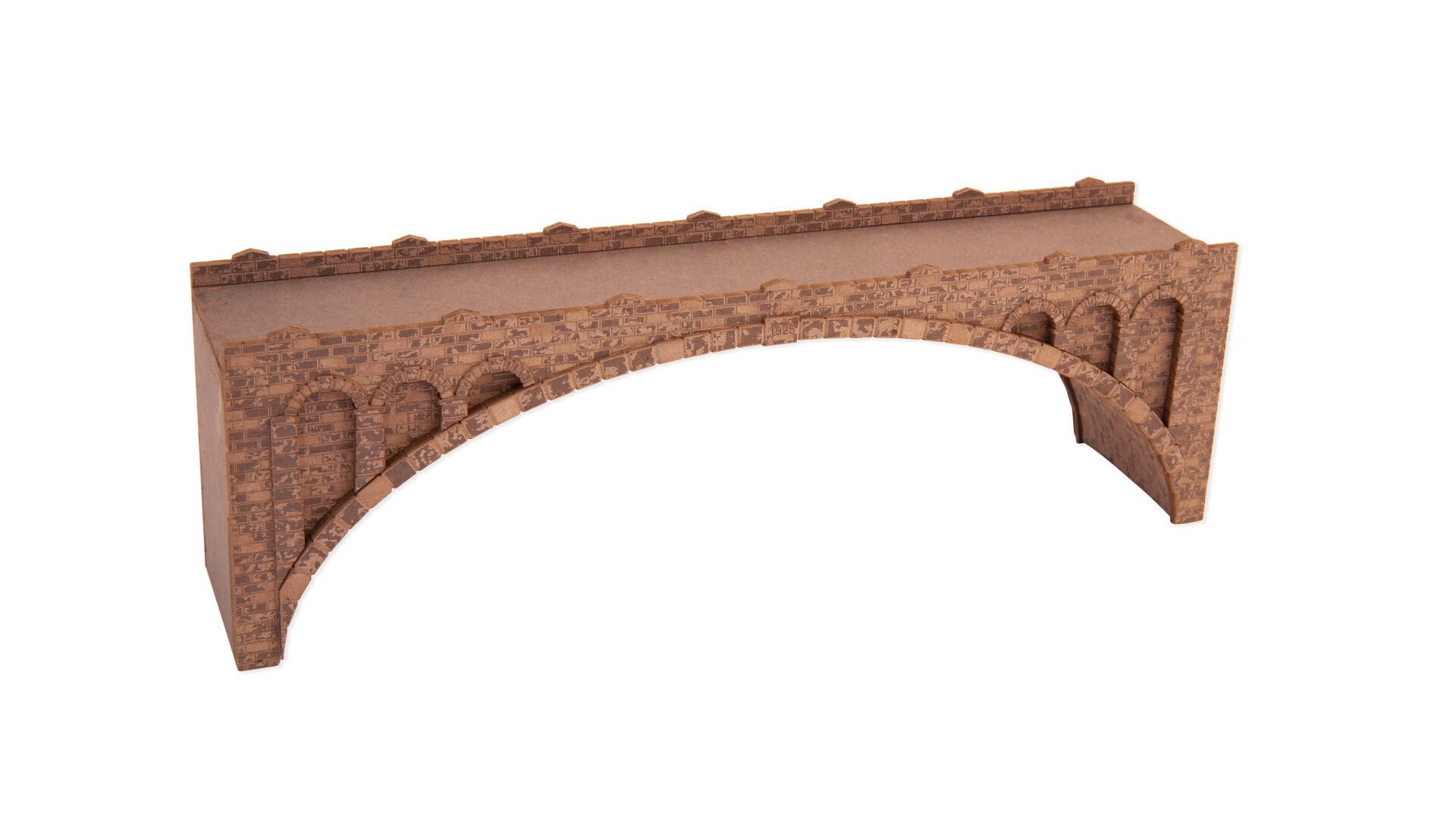 NOCH® Steinbogenbrücke, Laser-Cut Modellbau Brücken-Bausatz, 18,5 x 4 cm für die Spurweite N perfekt für Landschaftsbau und Dioramen