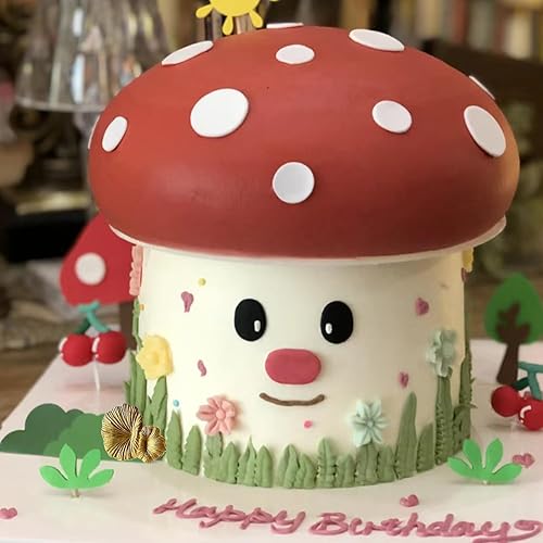 Miniatura 8 de Moldes de silicona para decoración de pasteles de hongos y plantas, moldes de fondant, moldes de ginkgo biloba para dulces de chocolate para