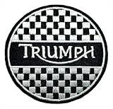 Triumph Motorcycles Racing Vintage Biker Logo t Shirt BT09 iron on Patches