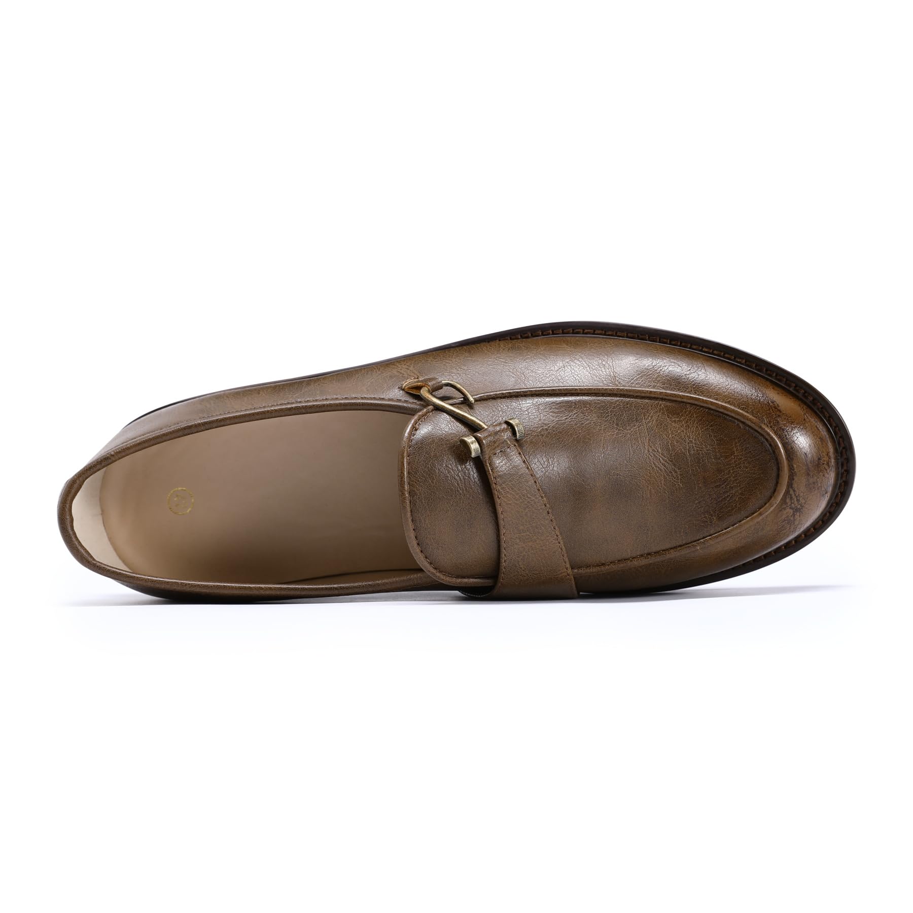 Allthemen Mocassini Uomo Comfort Casual Slip-on Scarpe da Barca in Pelle Matrimonio Formale Loafer Eleganti