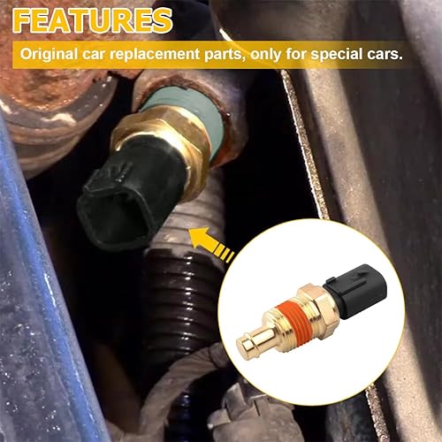 Miniatura 4 de Sensor de temperatura del refrigerante del motor de automóvil, sensor de temperatura del refrigerante del agua de los motores automáticos, OEM #