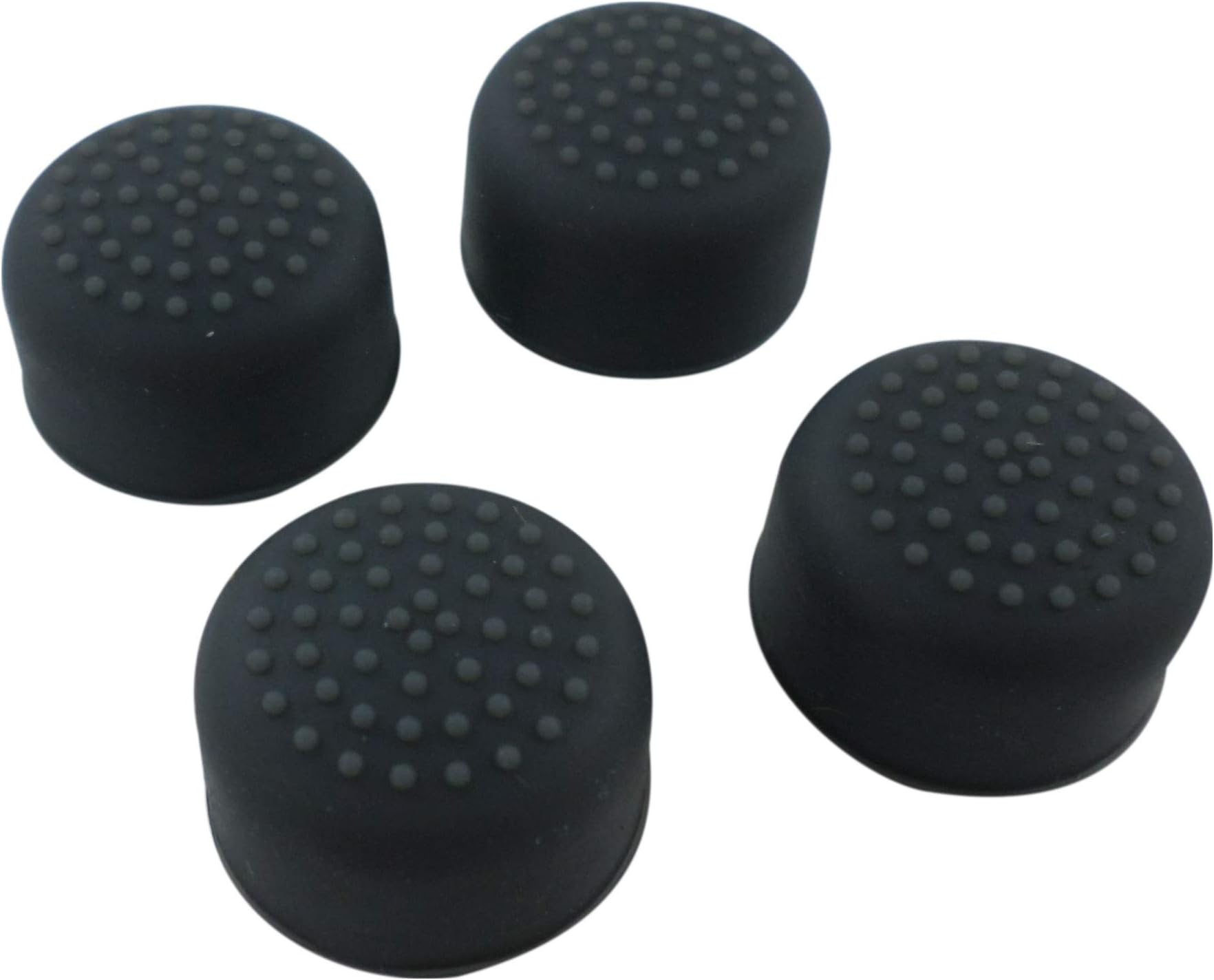 Thumb stick extender caps for Nintendo Switch joy-con controllers silicone dotted grip - 4 pack Grey | ZedLabz