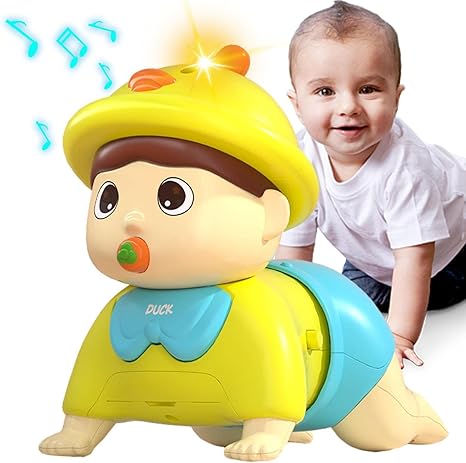 Amazon Co Jp 6 12 ヶ月の赤ちゃんのためのハイハイおもちゃ 赤ちゃんのおもちゃ 6 12 ヶ月のタッチ ゴー ミュージカル ライト クリスマス 誕生日 男の子 女の子 幼児 キッズ 幼児 新生児 Gongxin おもちゃ