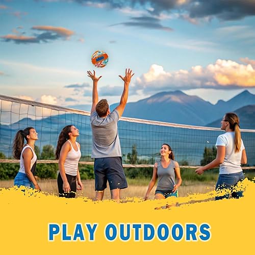 Miniatura 8 de SOAK Balón de voleibol de playa suave, brilla por la noche, pelota de voleibol impermeable para interiores y exteriores para adultos, adolescentes y