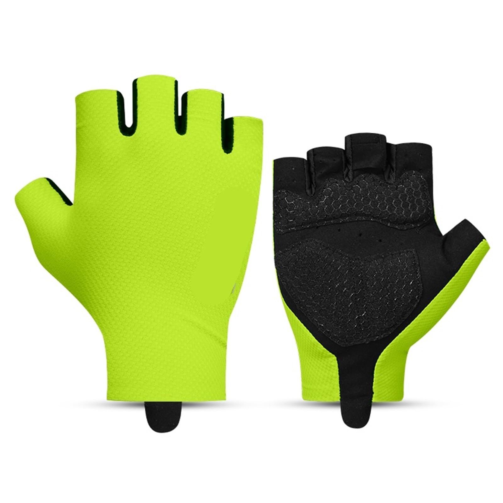 Guantes de Fitness, Guantes Ciclismo Verano, Medio Dedo, Deportivos Transpirables for Gimnasio para Fitness