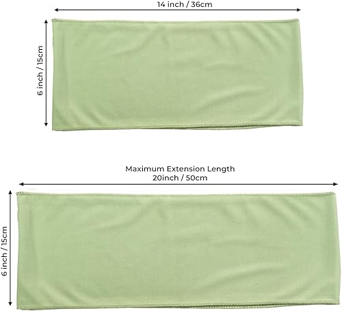 Vista 83 de MDS - Paquete de 25 bandas elásticas de elastano para silla sin hebilla, para decoración de bodas y eventos, color berenjena Berenjena,Azul