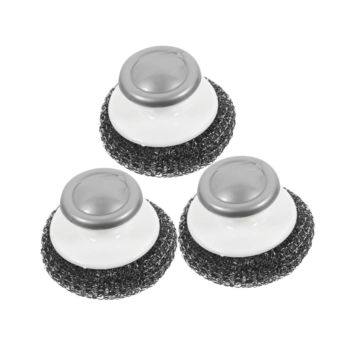 Amosfun 4 Sätze Spülbürste Kitchen Brush Küchenschwamm Topfreiniger Stahlwolle Spülbeckenbürste Geschirrbürste Kleine Reinigungsbürste Bürste Zum Geschirrspülen Stahldraht 3 Stück * 4