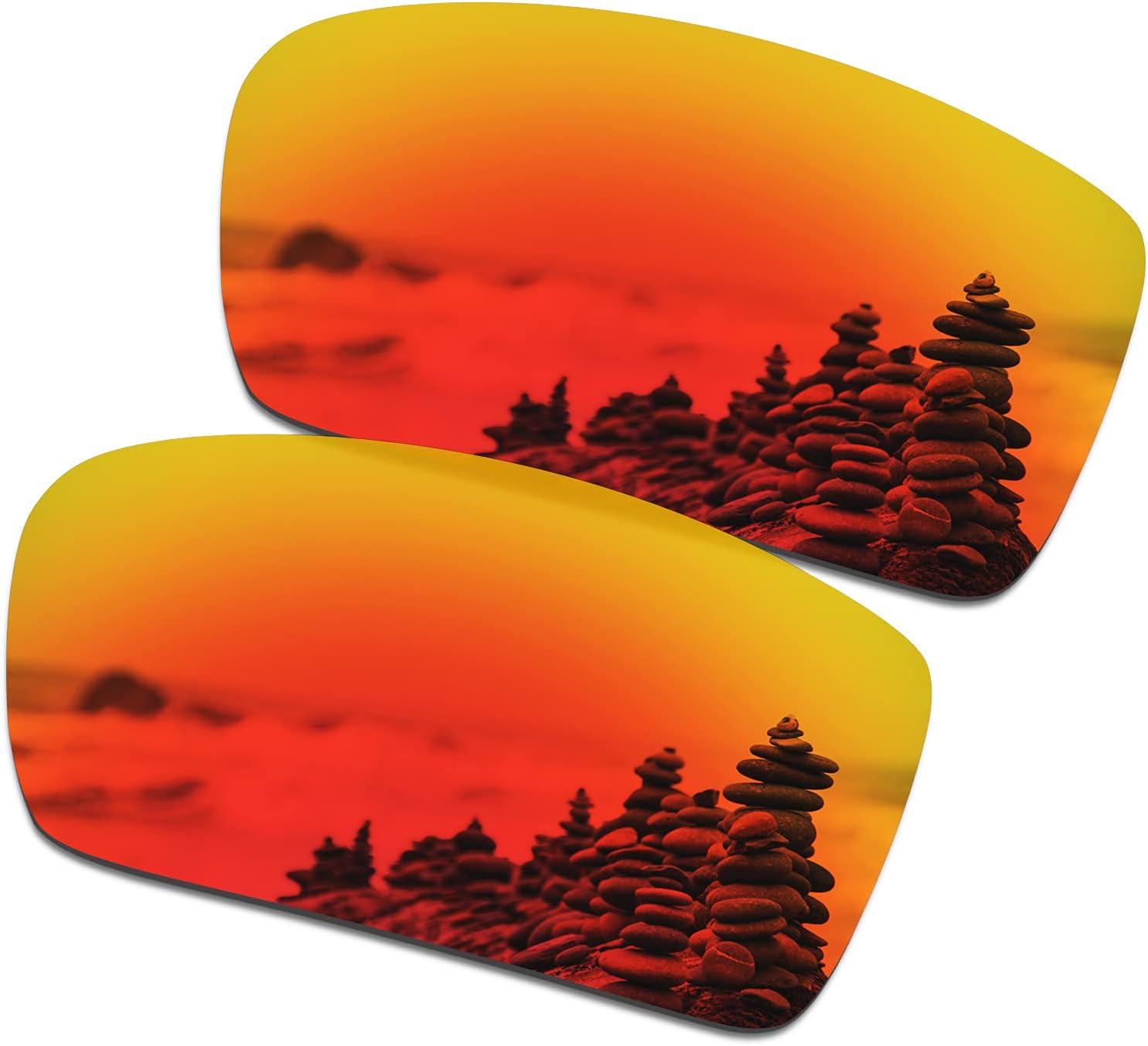 SmartVLT Men's Replacement Lenses for Oakley Square Whisker Sunglass - More Options