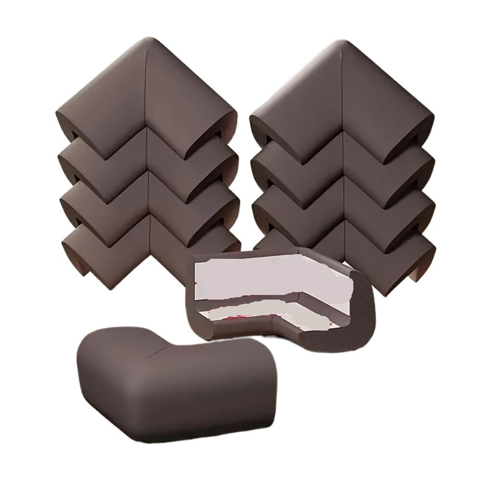 Protections d'angle anti-choc pour éviter les blessures sur meubles - 10 pièces