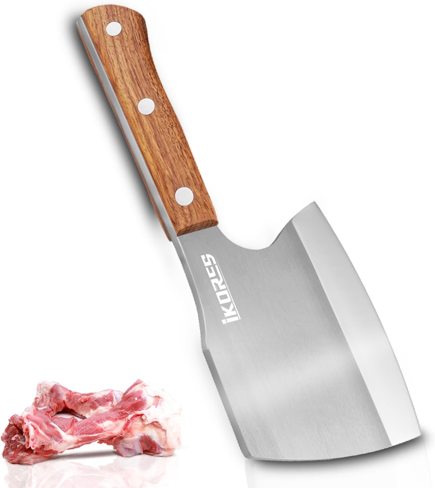 Juvale Meat Cleaver Bone Chopper for Chef, Meat Cutting
