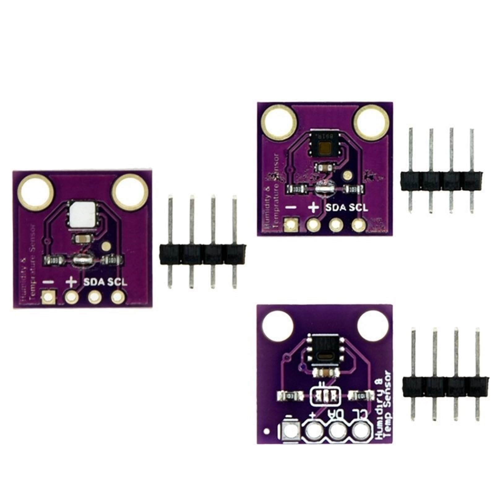 HDC1080 Si7021 SHT20 HTU21D Módulo sensor de temperatura y humedad I2C digital(HTU21D)