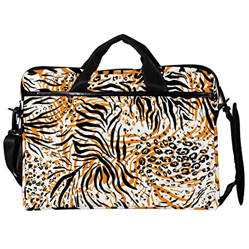 Sacoche ordinateur 14-15,4 pouces motif tigre pour actifs urbains