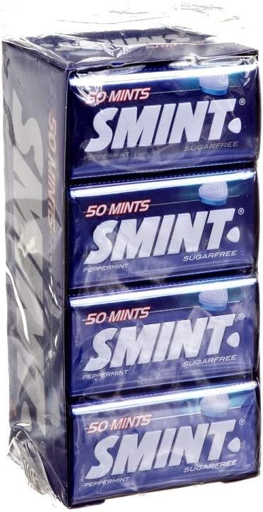 Sugar Free Mints, Peppermint, 12 x 35g