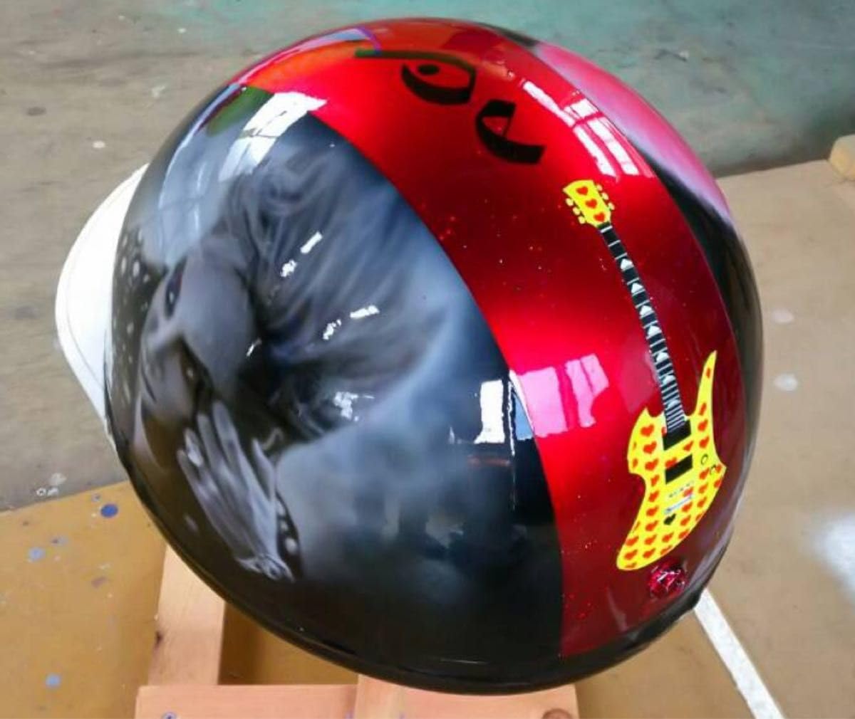 Amazon.co.jp: 、X JAPAN HIDEのエアブラシ コルク半 族ヘル 暴走族