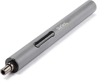 StarTech.com 20-Bit Electric Precision Screwdriver Set - Portable/Mini Battery Powered Bit Driver Kit for Electronics, Laptop, Computer, Tablet & Phone Repairs - Magnetic - Cordless (CTK20PCEDRIVE)