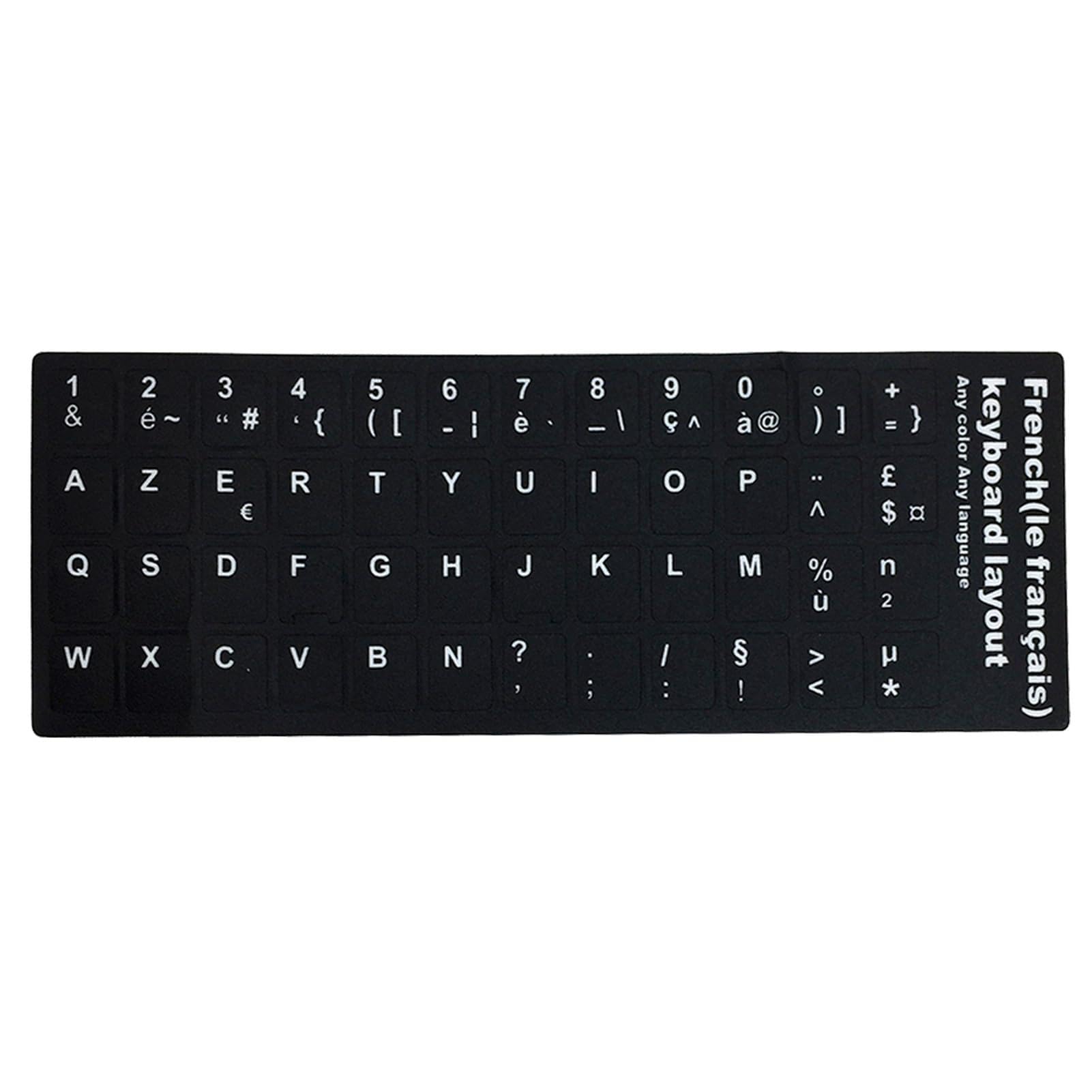 matumou Russian Spanish English French Letters PC Laptop Computer Keyboard Stickers