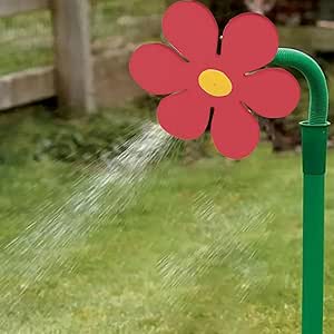 Crazy Daisy Sprinkler - 360° Rotierender Gartensprenger In Blumenform