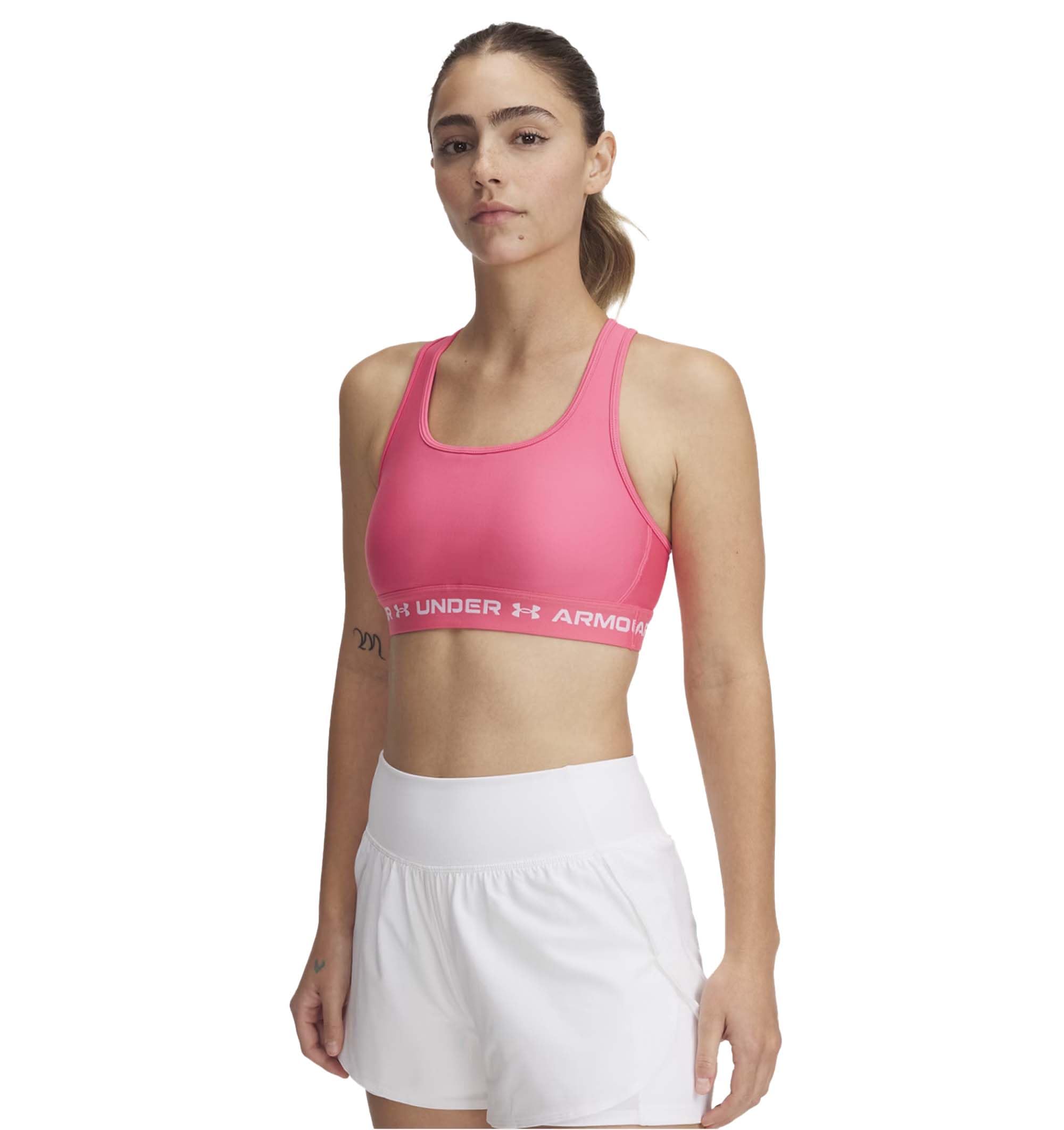 Under Armour Womens Cross Back Mid Bra Sports Bra Desertcart INDIA
