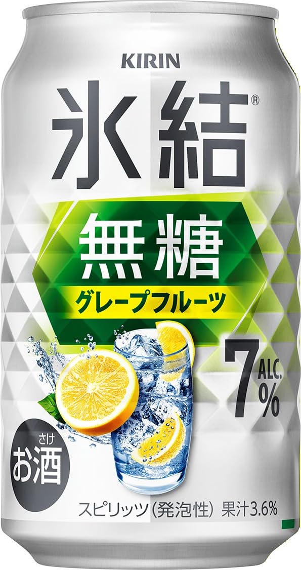 Amazon.co.jp: 氷結無糖 グレープフルーツ Alc.7% 350ml サワー