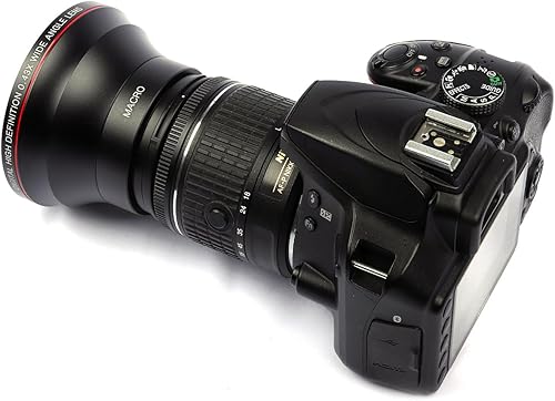 Miniatura 8 de Lightdow Gran angular de alta definición de 2.283 in 0.43x + accesorio de lente macro para cámaras Canon EOS - Mejora tu creatividad fotográfica