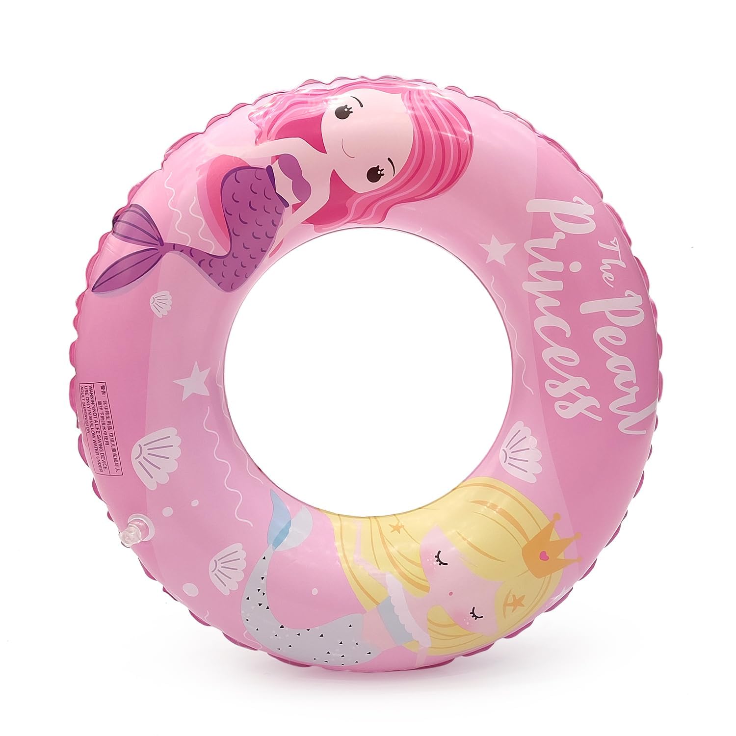 NHR Inflatable Pearl Princess Swimming Ring for Kids, Safe Water Float Tube for Pool & Beach, Swim Tube, Durable Inflatable Water Ring for Boys and Girls (3+ Years)-image-17