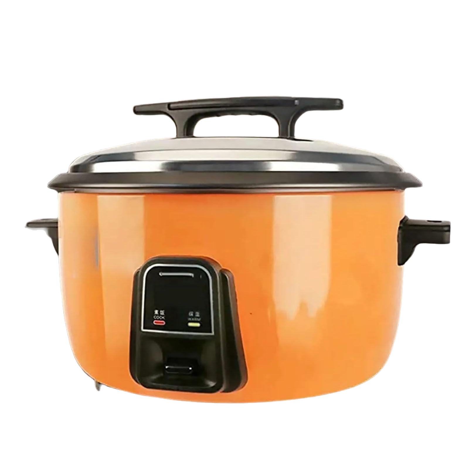 Wengpuren Orange Color Commercial Rice Cooker 4L 6L 8L 10L Large Capacity, Non Stick Inner Pot, Multifunction Electric Cooker, Easy Clean, For Home, Restaurant, Hotel 6L