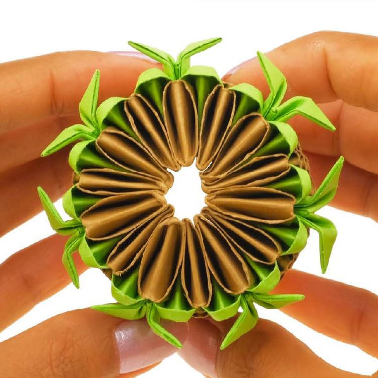 Kit Origami 3D Caméléon Alexander - 380 Pièces Modèle Coloré Pour Enfants Et Adultes